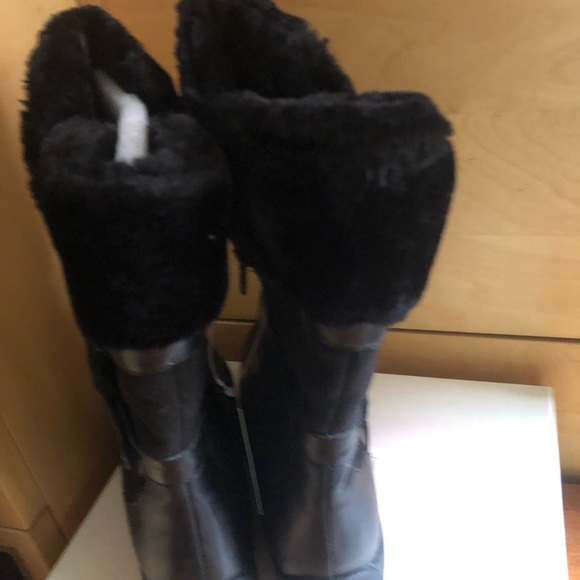 NWT Hoopoe warm winter boots with faux fur, size 8.5 and 9.5  W(2E), $85 - Picture 6 of 8
